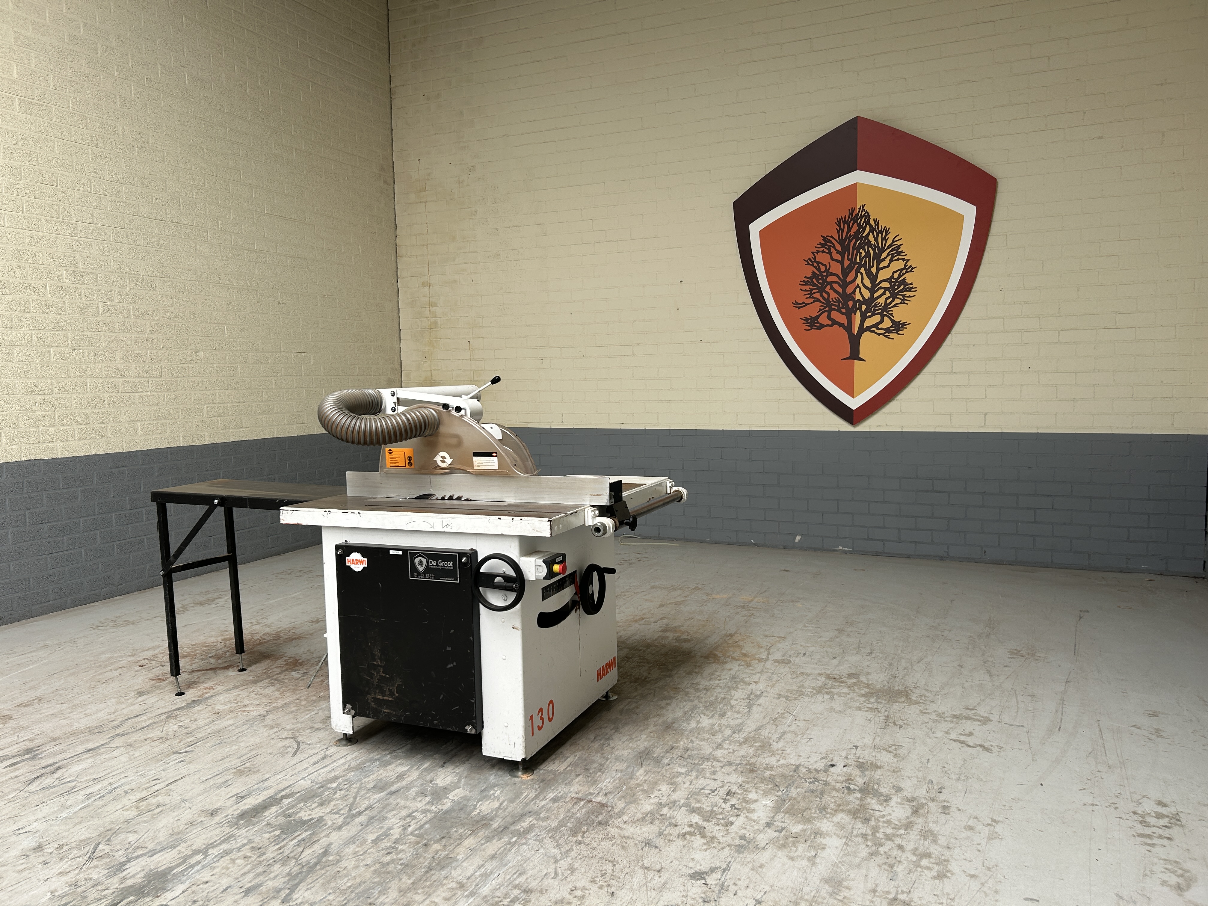Harwi 130 gebruikte cirkelzaagmachine