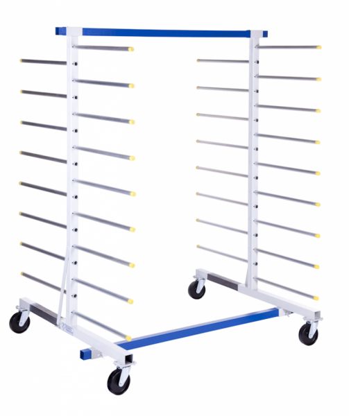 Rehnen verrijdbaar platenmagazijn / regaalwagen Ecoflex Rehnen verrijdbaar platenmagazijn / regaalwagen Ecoflex