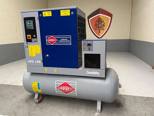 Airpress 10D gebruikte Combidry Compressor