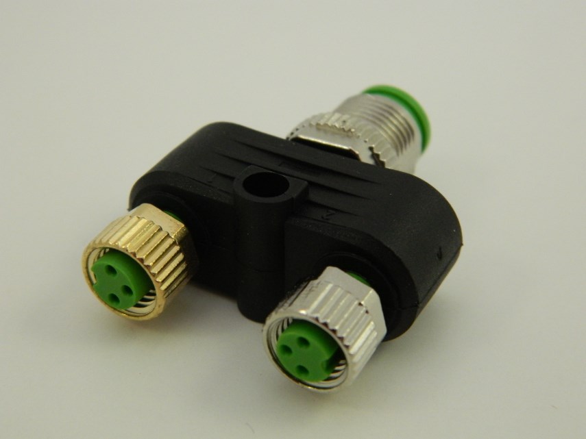 T-connector met kabel