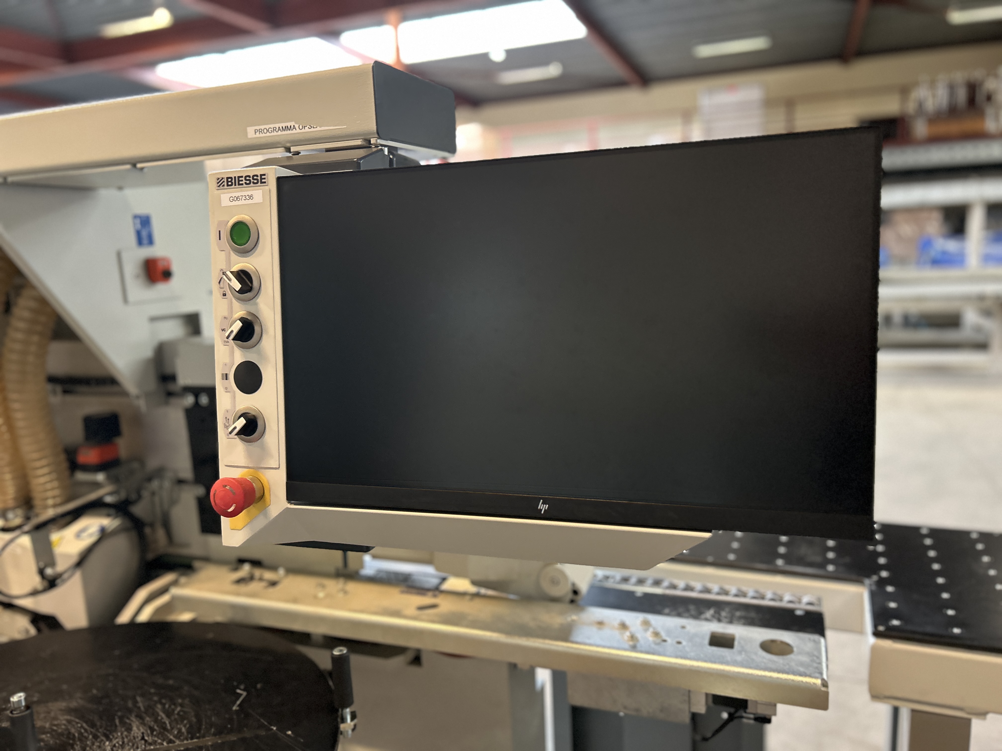 Biesse Akron 1445 B gebruikte Kantenaanlijmmachine