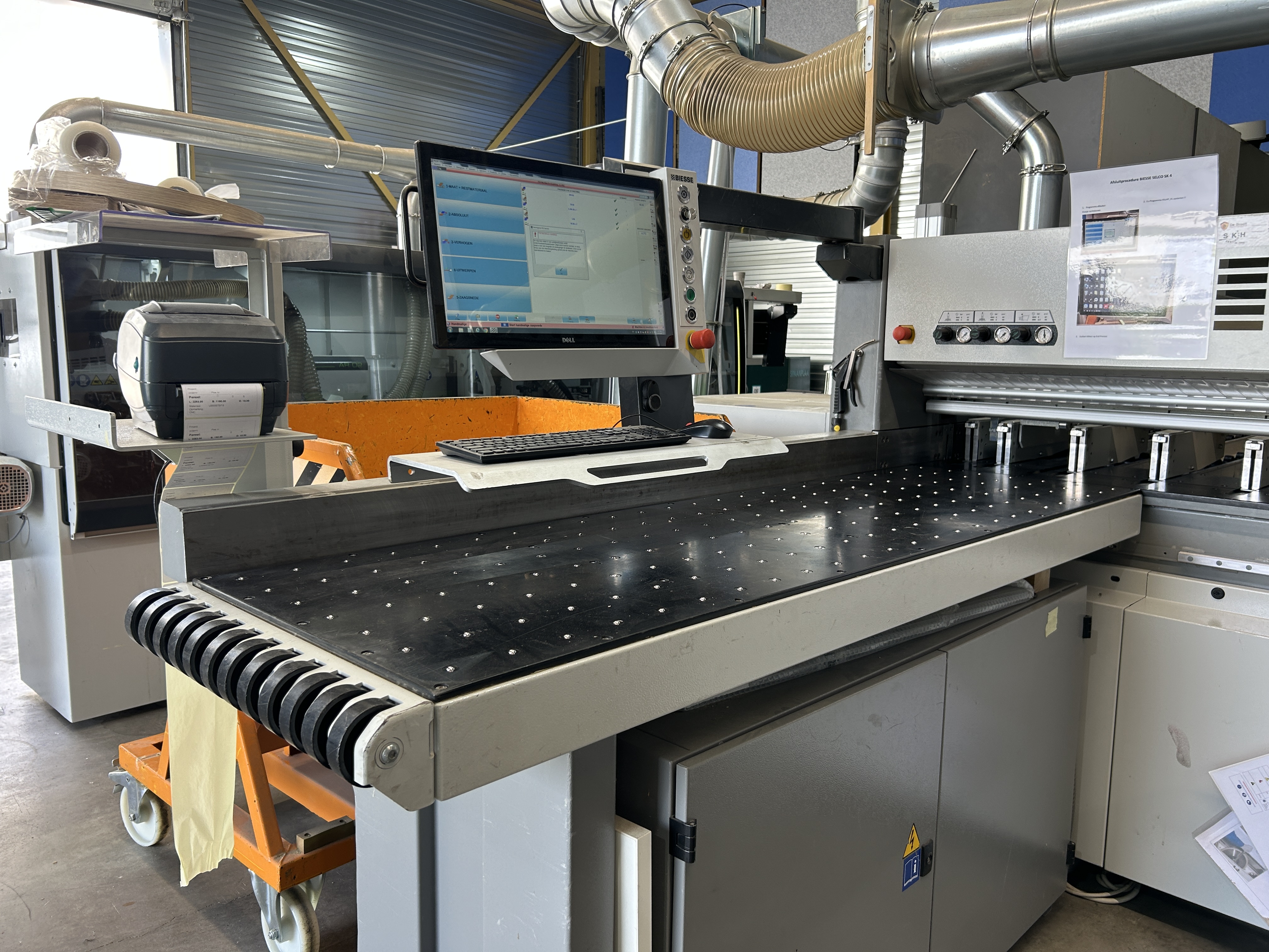 Biesse Selco SK4 gebruikte opdeelzaag