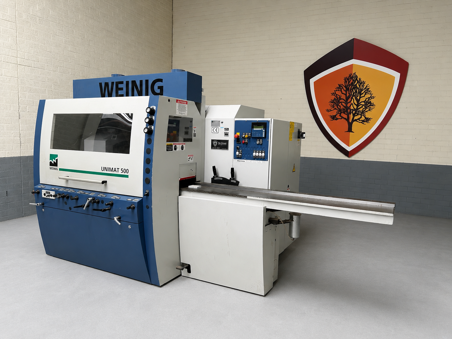 Weinig Unimat 500 gebruikte vierzijdige schaafmachine