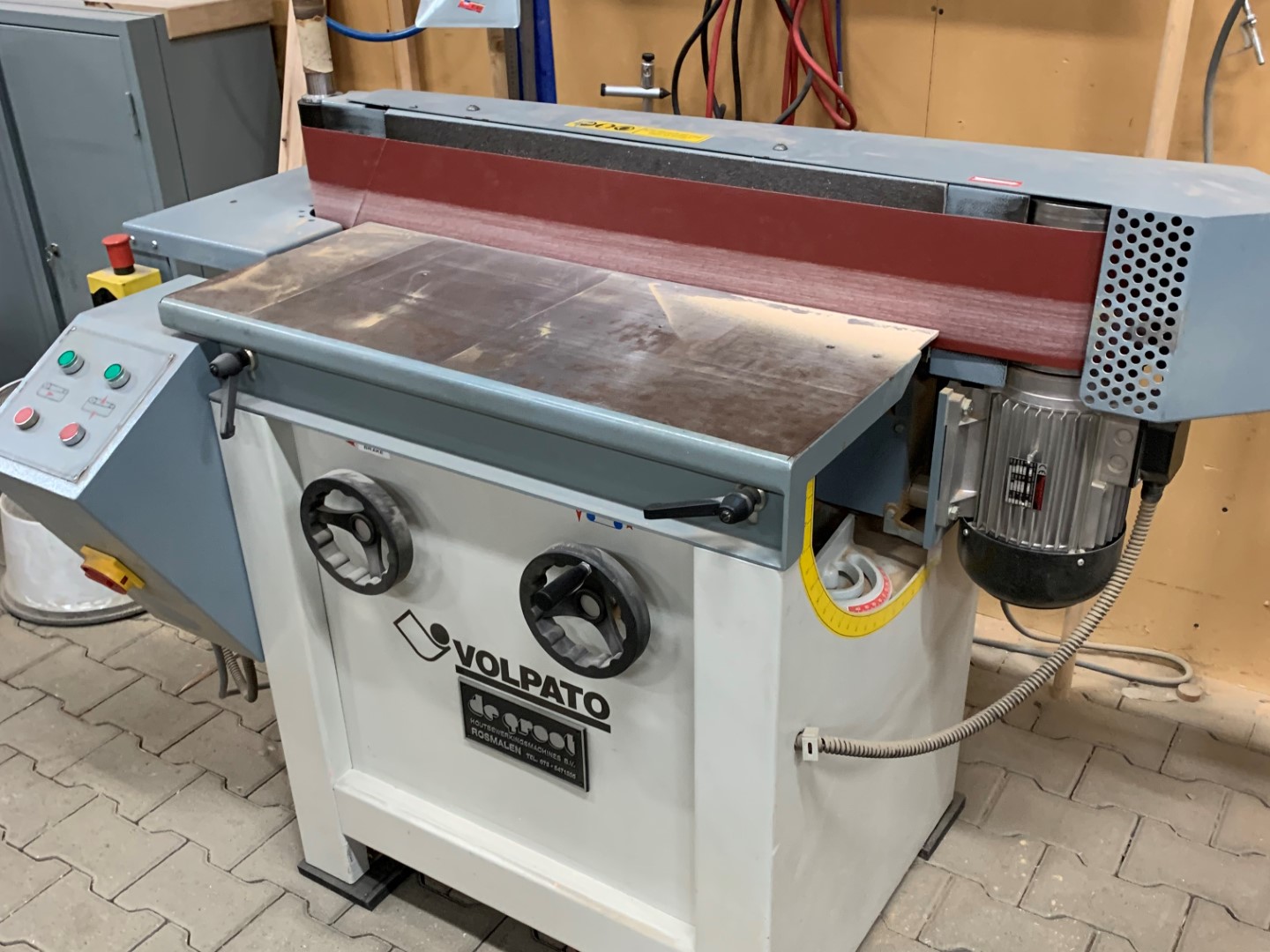 Volpato LVO 150 T  gebruikte bandschuurmachine