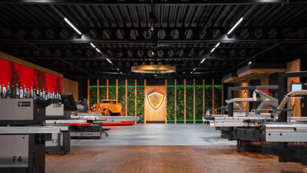Showroom van De Groot Bewerkingsmachines